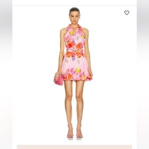 Hemant & Nandita Rosa Short Dress